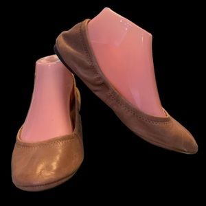 Lucky brand leather ballerina flats women’s size 8